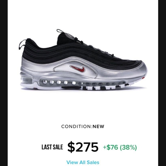 Air Max 97 Black Silver - Picture 1 of 2